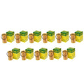 Set of 11 Cartridge Engine Oil Filters for Audi VW Seat L4 L5