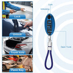 TPU 3 Button Key Fob Case Cover for Nissan (with Key Rings Kit)