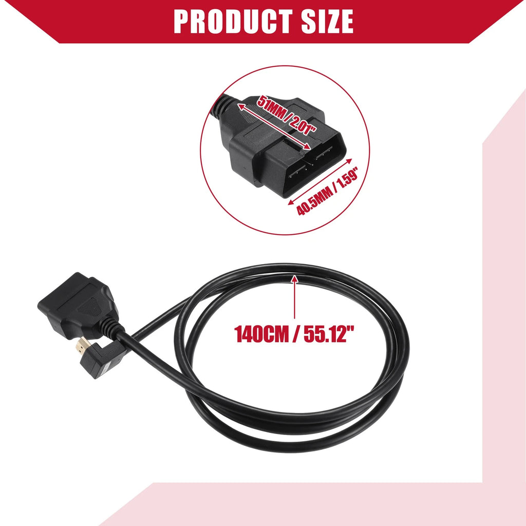 OBD2 Car Cable for Ford Xcalible X4 (150cm)