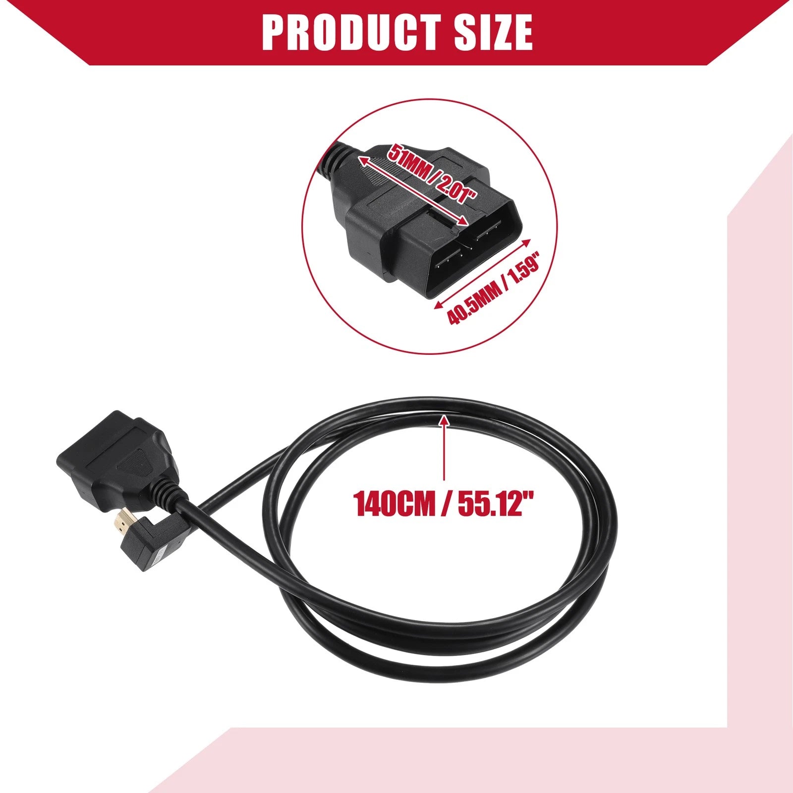 OBD2 Car Cable for Ford Xcalible X4 (150cm)