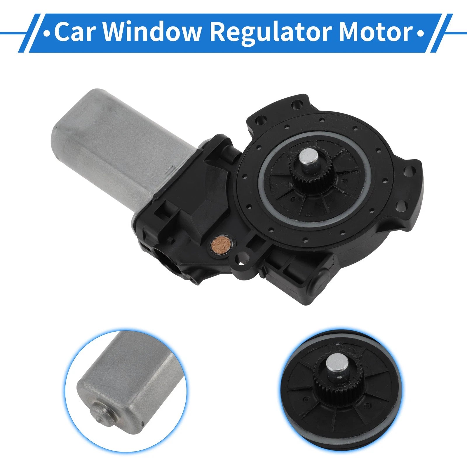 Rear Left Power Window Regulator Lift Motor for Hyundai Santa Fe (2013–2018)