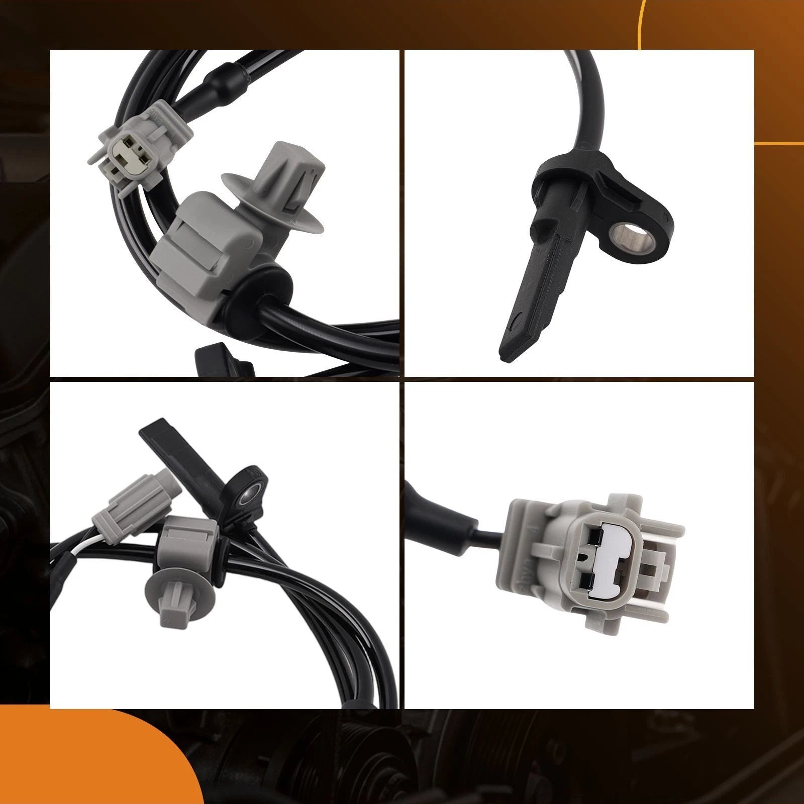 ABS Speed Sensor Set for Subaru XV Crosstrek (2013–2017) 27540SG000 2ABS2854