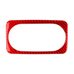 Rear Armrest Water Cup Holder Frame Cover Trim Red for Kia Stinger (2018–2023)
