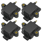 4-Pack Ignition Coils for Mercury Outboard 40 50 60 Hp EFI (4-Cyl 4-Stroke)
