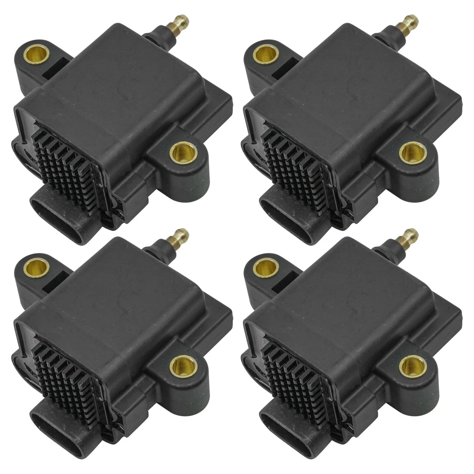 4-Pack Ignition Coils for Mercury Outboard 40 50 60 Hp EFI (4-Cyl 4-Stroke)