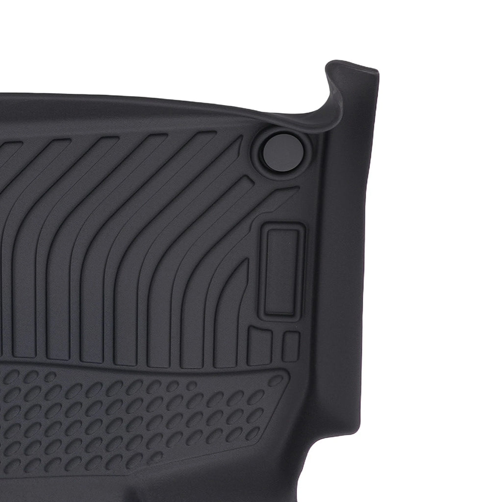 Set of 4 All Weather Floor Mats for Audi Q8/SQ8 (2019–2025) Rubber Black