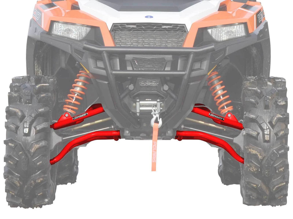 High Clearance 1.5" Offset A-Arms for Polaris General 1000 (2016) - Red