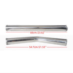 8Pcs 2.5" Universal Aluminum Turbo Intercooler Elbow Pipe Kit