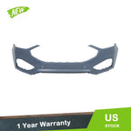Front Bumper Cover for Ford Edge (2019–2024) with 4 Sensor Holes
