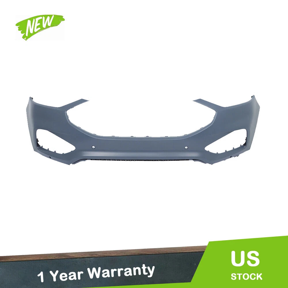 Front Bumper Cover for Ford Edge (2019–2024) with 4 Sensor Holes