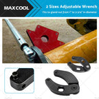 Adjustable Gland Nut Wrench Tool Set for Hydraulic Cylinder