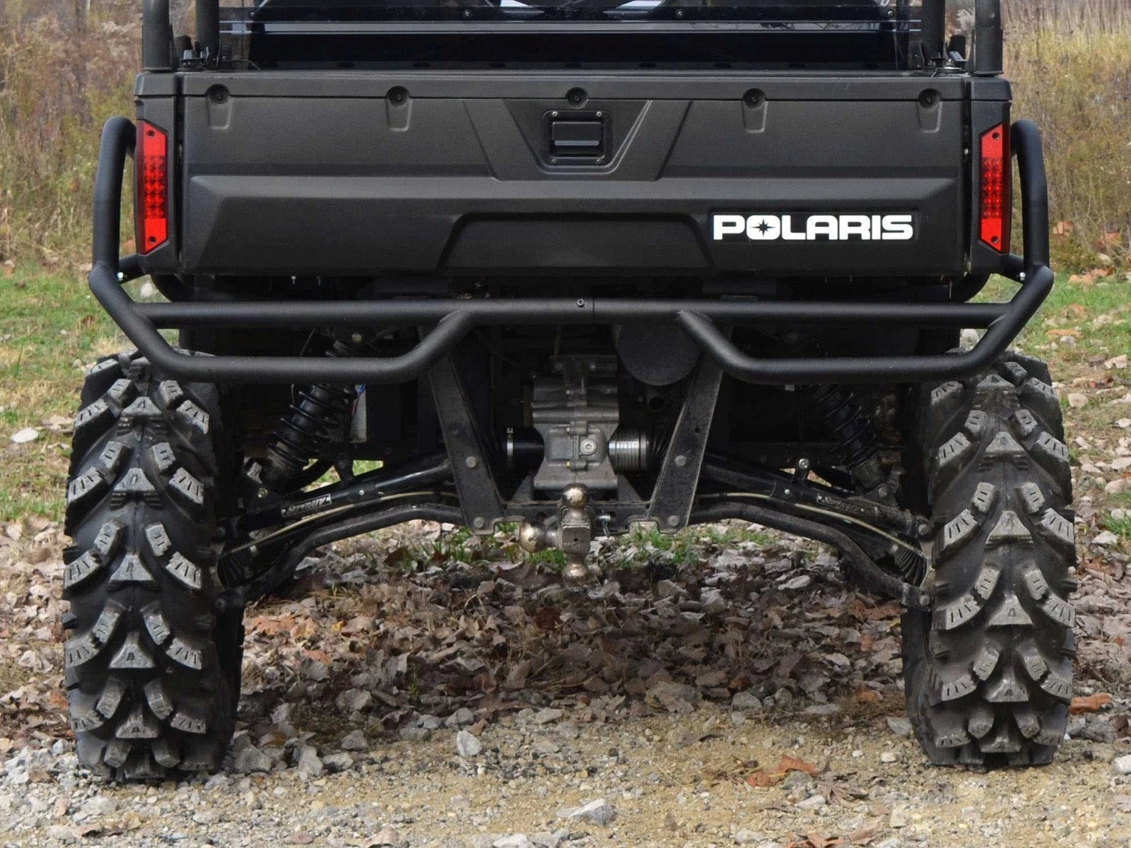SuperATV Rear Bumper with Side Bed Guards for Polaris Ranger XP 570 (2015-2016)