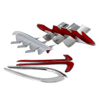 Chrome Fairing Shark Gills for Honda GL1800 (2001–2011) T9