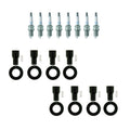 Set of 8 NGK Iridium Spark Plugs & Coil Boots for 4Runner LS430 LX470 SC430 (1996–2021)
