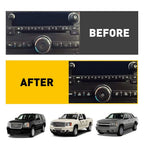 Rear Radio Volume Control Knob Decal for Buick Cadillac Chevy GMC
