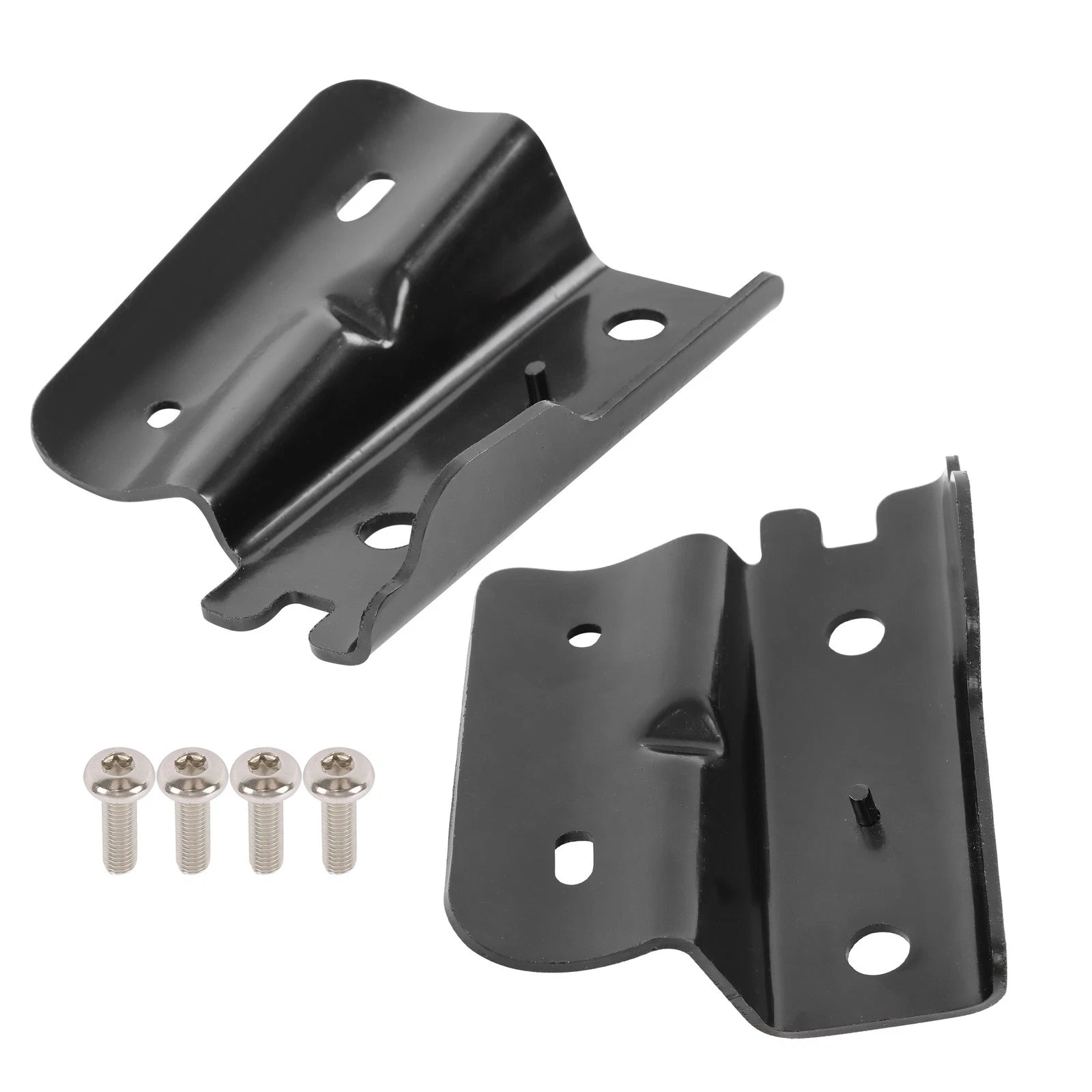 Set of 2 Metal Bow Brackets with Screws for Jeep Wrangler (2013–2017)