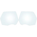 Set of 2 Rear Door Glasses for Dodge Durango