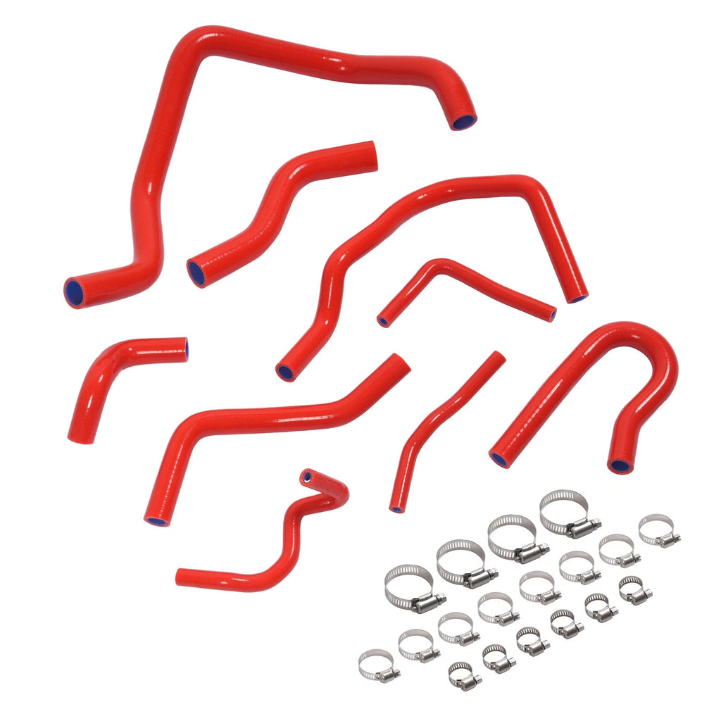 Silicone Radiator Heater Hose Set for Honda Civic D15 D16 (1992–2000)