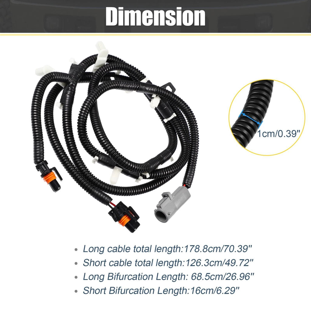 Fog Driving Light Wiring Harness for Ford F250 F350 Super Duty (2005–2007)