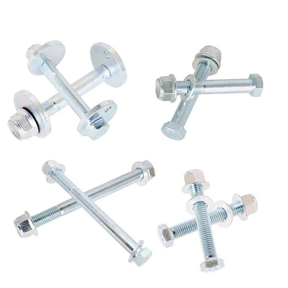 Set of 4 Front Control Arms Cam Bolts & Hardware Kit for Dodge Ram 1500 2500 3500