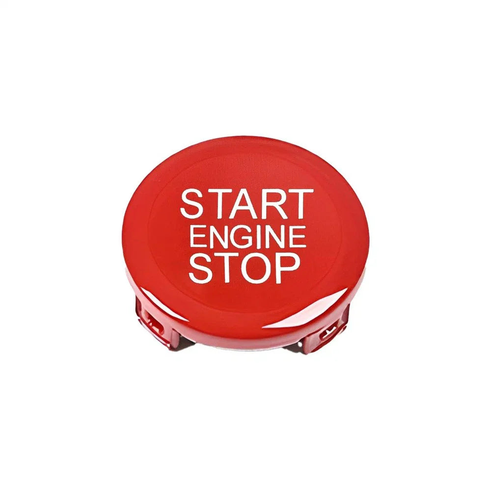 Red Engine Start Stop Switch Trim for Alfa Romeo Giulia Stelvio (2017-2022)