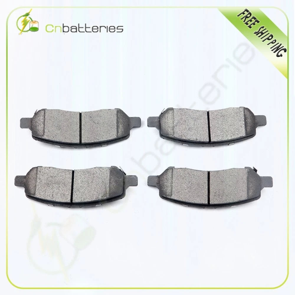 Set of 4 Ceramic Brake Pads for Dodge Dart (2013–2016)