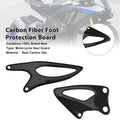 Carbon Fiber Foot Protection Board for Yamaha YZF R1 R1M (2020–2025)