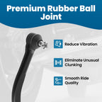 Tie Rod End for Jeep Wrangler JK (2007–2018) Right Passenger Upper Outer