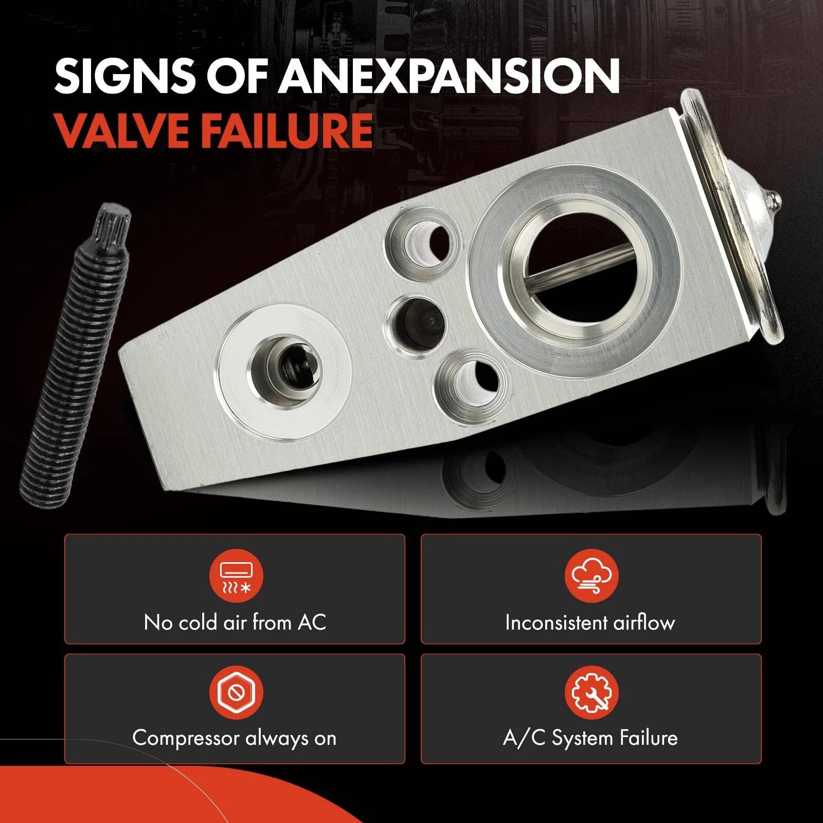 A/C Expansion Valve for Ford F-150, F-550, Expedition, Lincoln
