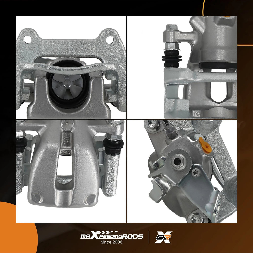 Set of 2 Rear Brake Calipers for Mini Cooper (2009-2014) w/Hardware