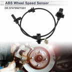 ABS Wheel Speed Sensor No. 57470SZTG01 for Honda CR-Z (2011–2016) Rear Right