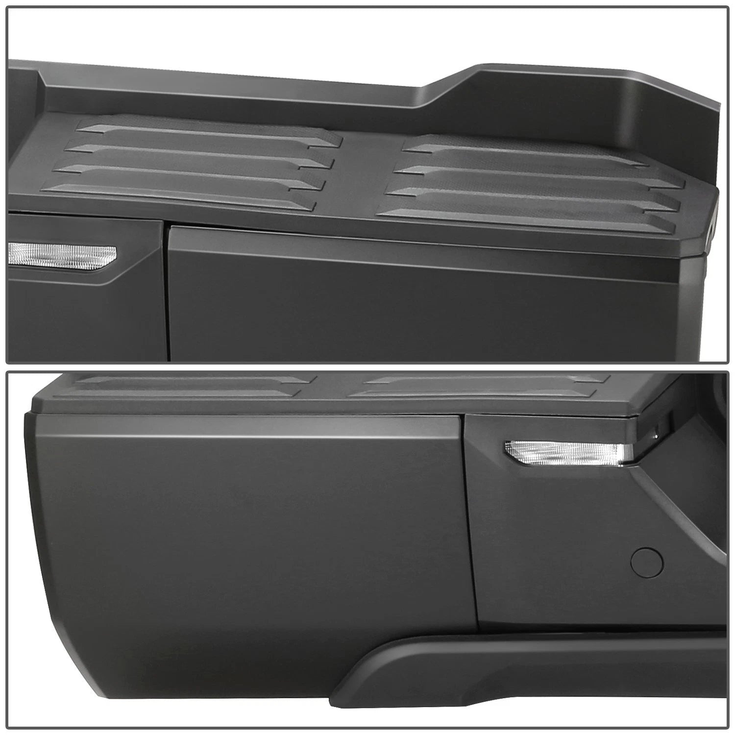 Rear Step Bumper for Toyota Tundra (2022–2026) w/ LED Back-Up, Black