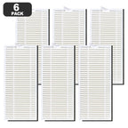 6 Pack Washable Filter Replacement for ABIR K30 Vacuum Cleaners