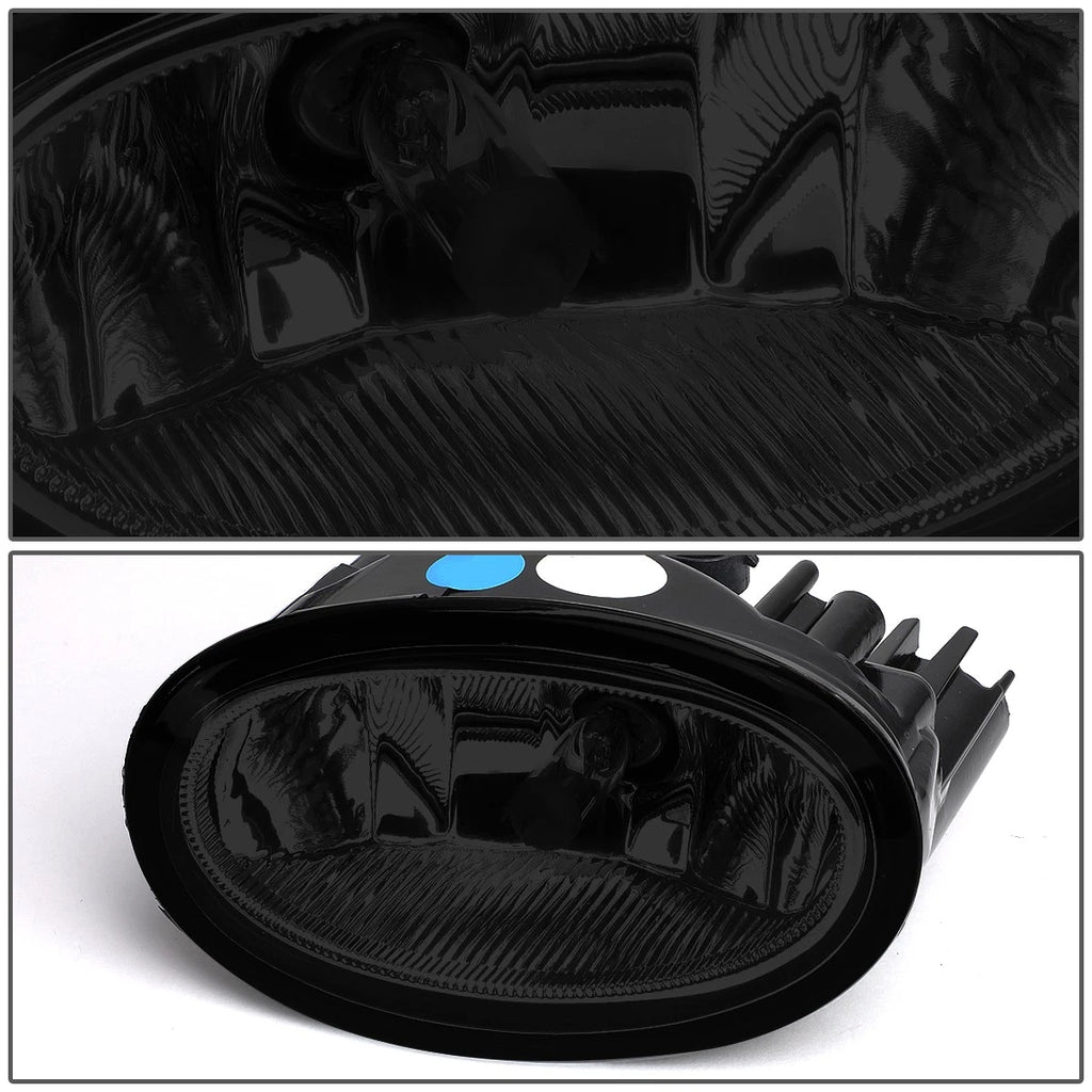 Front Fog Light Set for Honda CR-V (2017–2018) W/ Bezel Cover & Switch Smoked