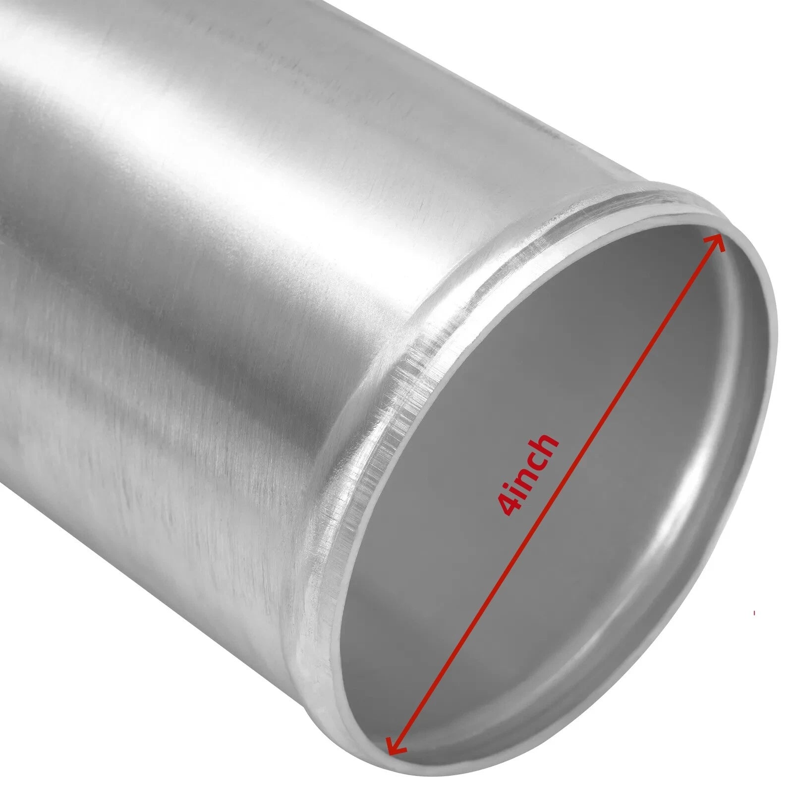 45 Degree 102mm 4" Aluminum Intercooler Intake Pipe for Universal