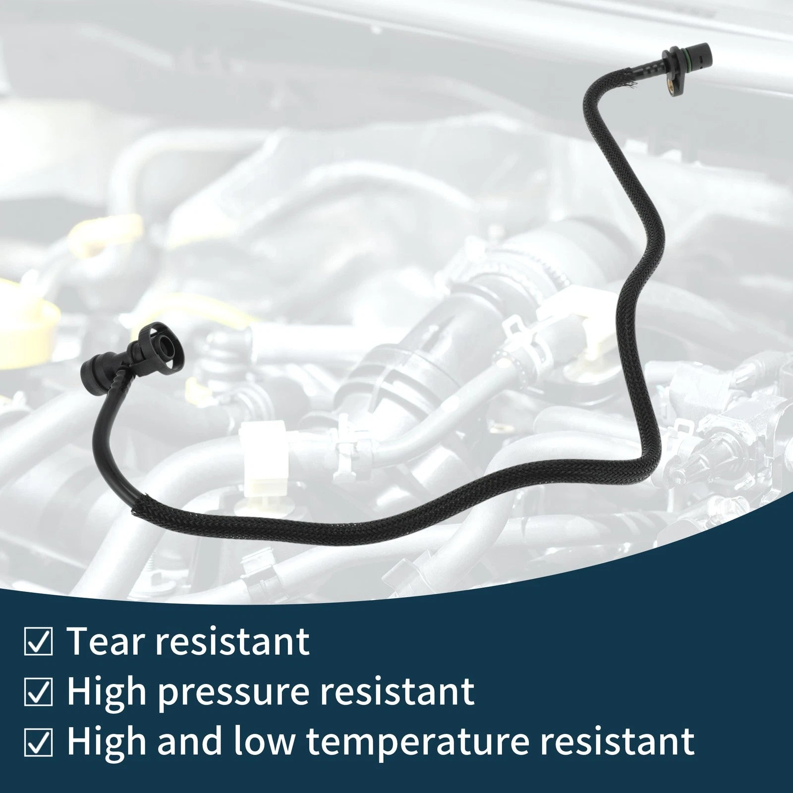 Radiator Hose for BMW X1 xDrive25Le F49 (2016–2022) No. 11158654625 Rubber