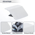 Front Right Side Bumper Headlight Washer Nozzle Cover Cap for BMW X5 White