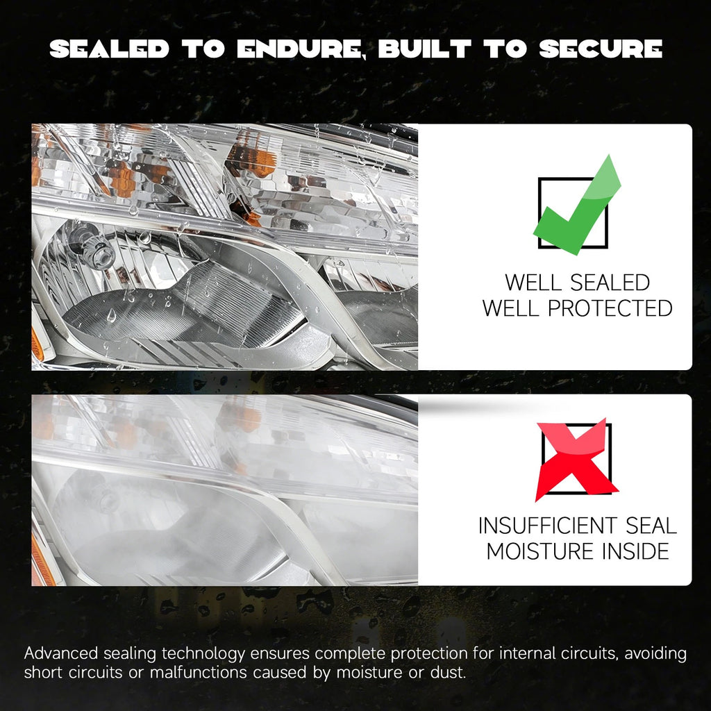 Halogen Headlight for Chevrolet Trax (2013–2016) Passenger Side W/Bulb