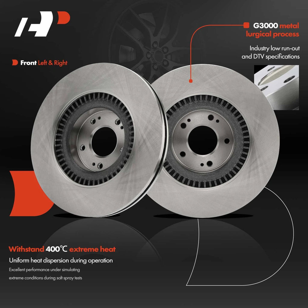Front Disc Brake Rotors for Suzuki SX4 (2007-2013)