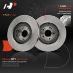 Front Disc Brake Rotors for Suzuki SX4 (2007-2013)