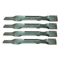 Set of 4 Rotary Blades for John Deere 21" Cut GX22250 JS Series