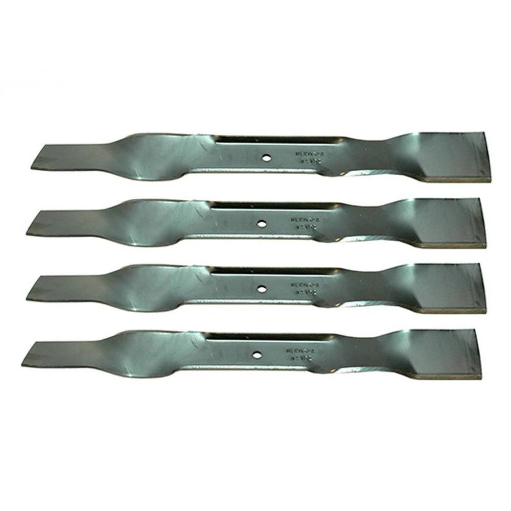 Set of 4 Rotary Blades for John Deere 21" Cut GX22250 JS Series