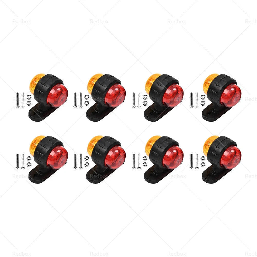 LED Clearance Lights Side Marker Lamp for Trailer Truck Caravan (12V–24V)