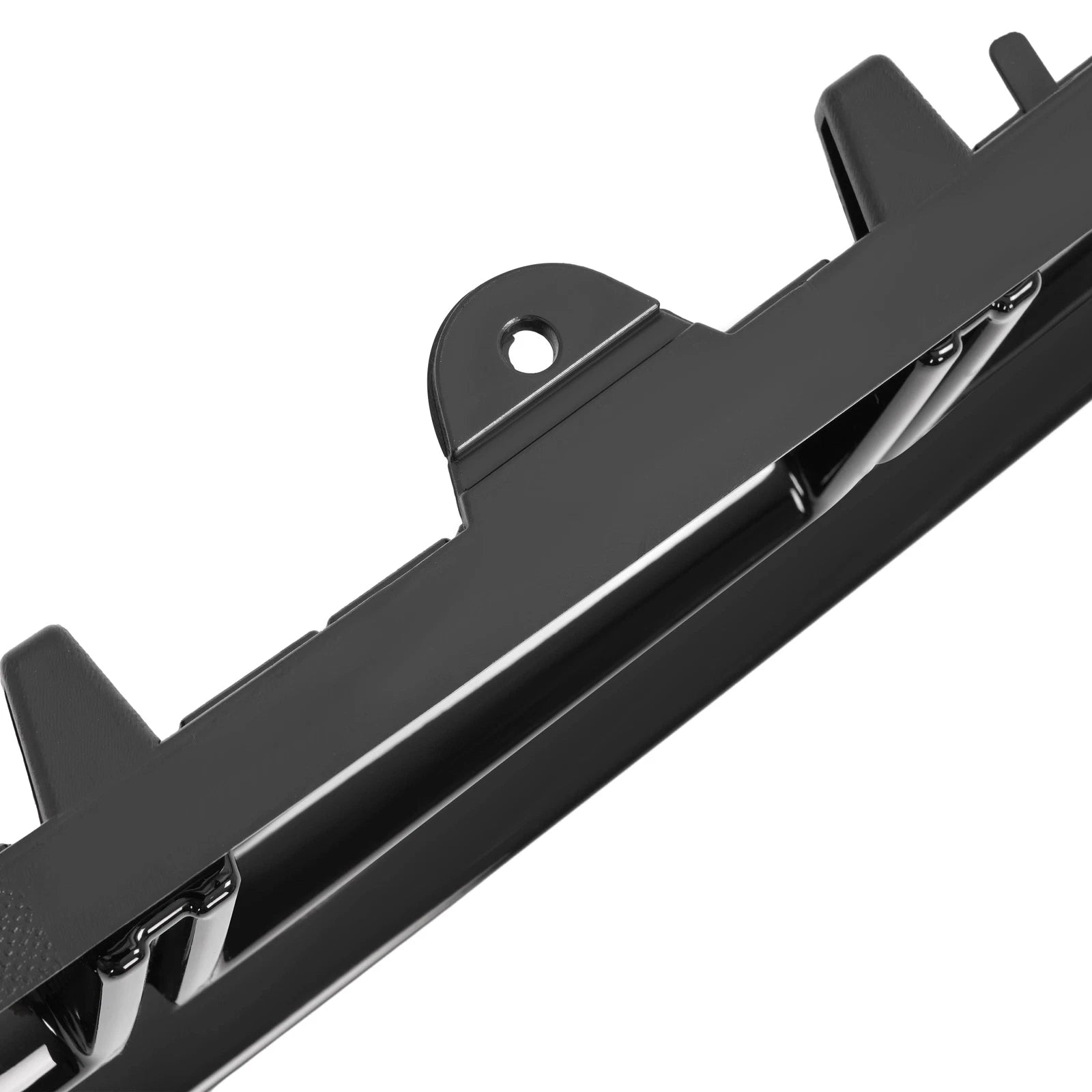 Set of 3 Black Front Bumper Grilles for Cadillac SRX (2013-2016)