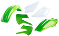 Acerbis Plastic Body Kit for Kawasaki KX85 (2001–2010) Green