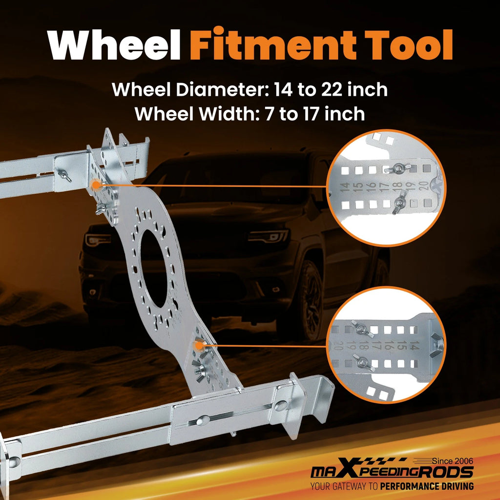 Wheel Fitment Testing Tool for 5-Lug Vehicles (Universal)
