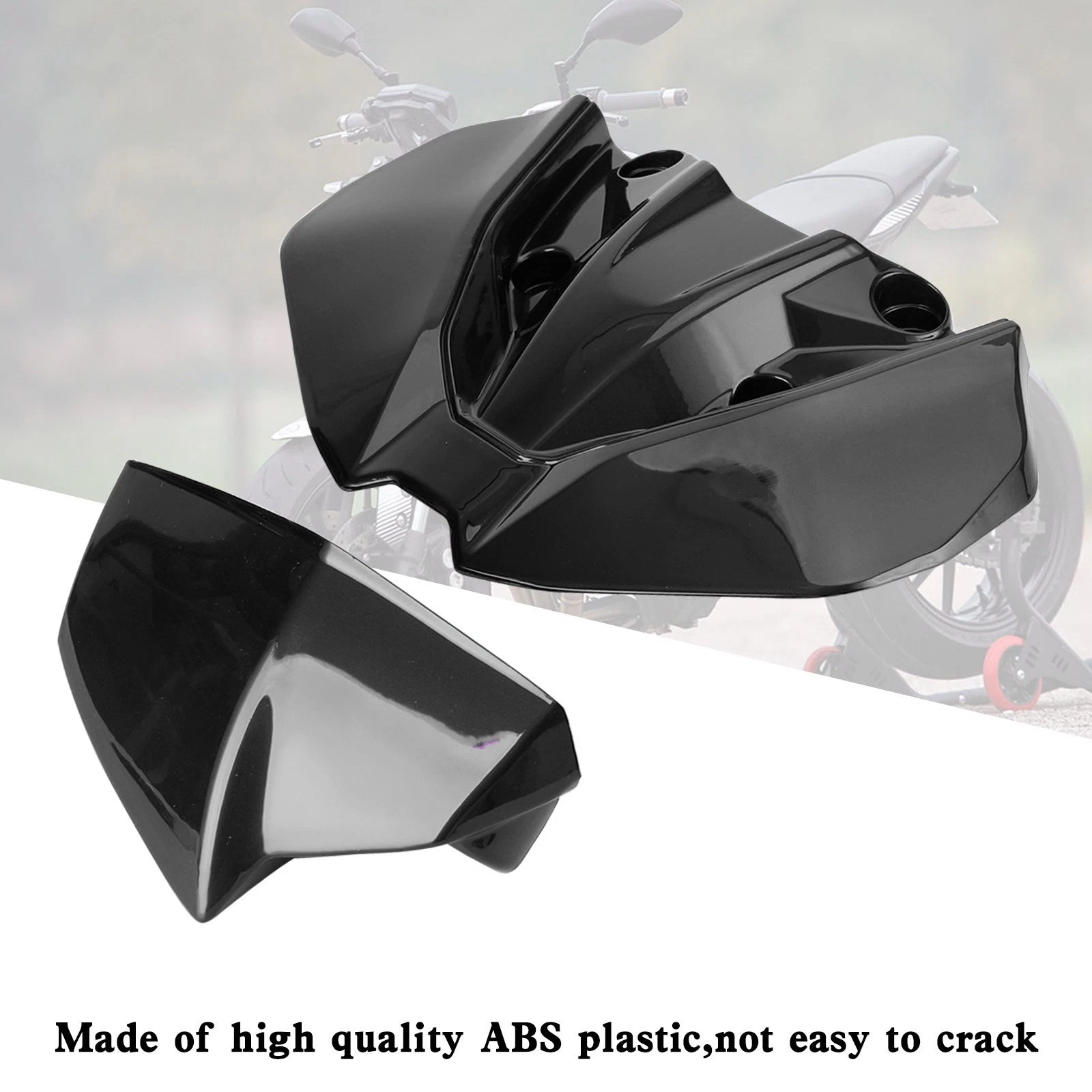 Headlight Fairing Windshield Cover for Yamaha MT-09 FZ09 MT-09 SP (2018–2020) Black #8