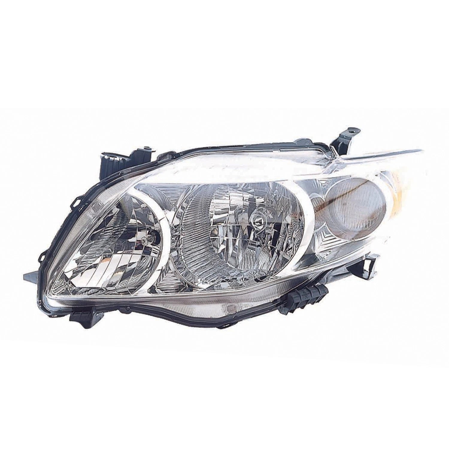 Replacement Chrome Driver Side Head Light Assembly for Dodge Ram (2009–2019)