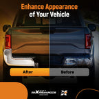 Chrome Left Rear Bumper End for Toyota Tacoma (2016-2023)