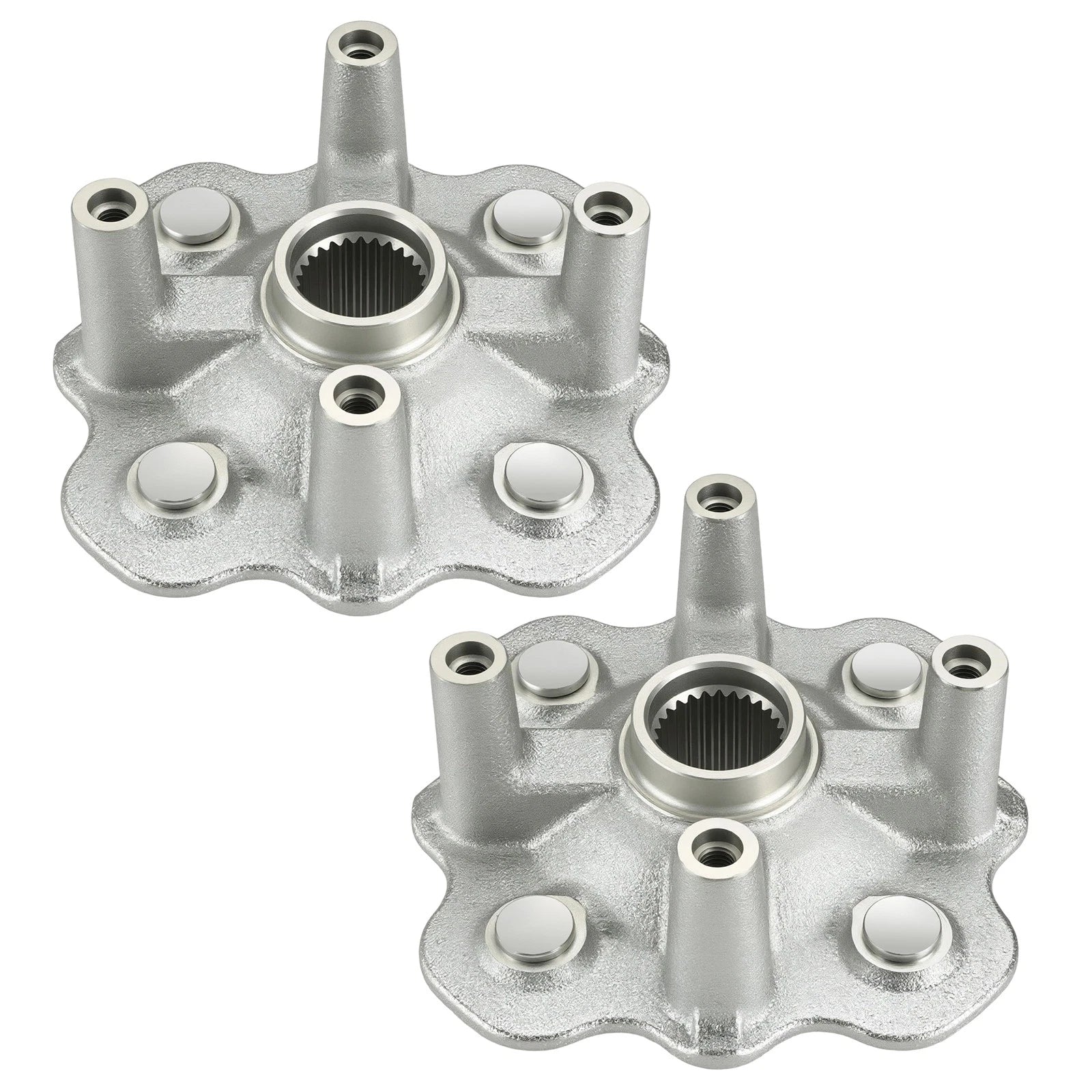 Front Left & Right Hubs for Yamaha Kodiak 400 450 Bruin 350 (1993–2006)